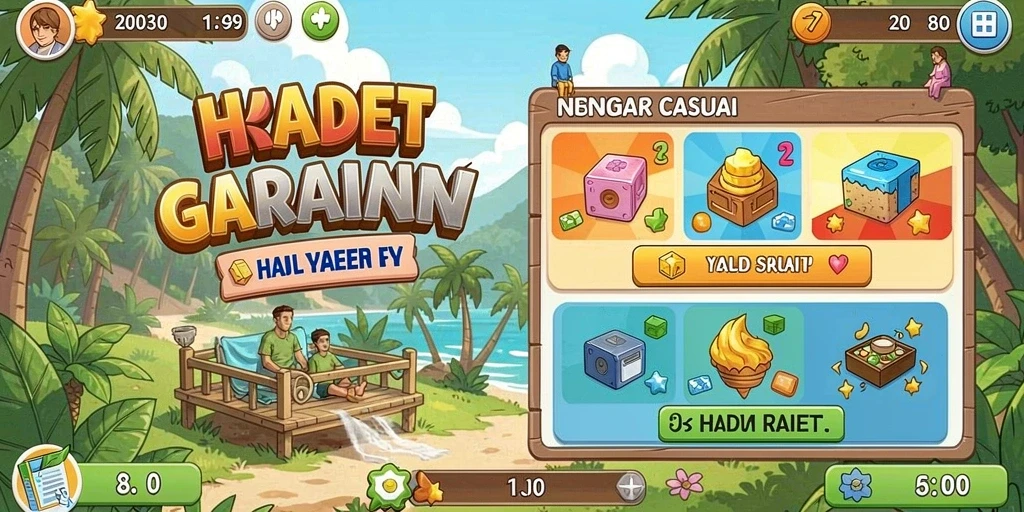 Gambaran mode multiplayer dengan pemain lain yang berkolaborasi.