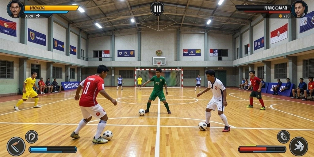 Salah satu level menantang dengan grafis yang memukau.