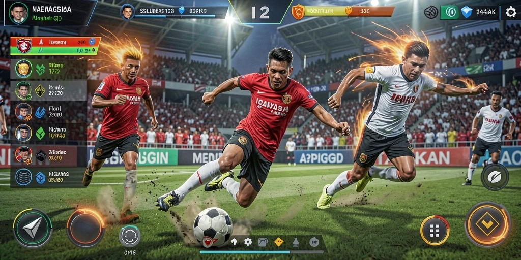 Grafik berkualitas tinggi membuat permainan semakin seru.