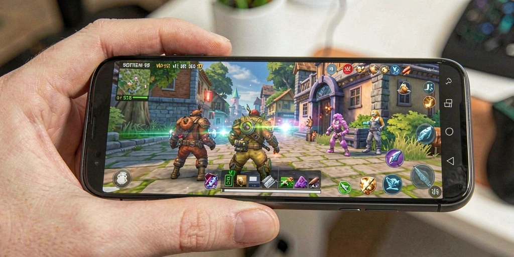 Gameplay yang penuh aksi dengan tantangan seru.