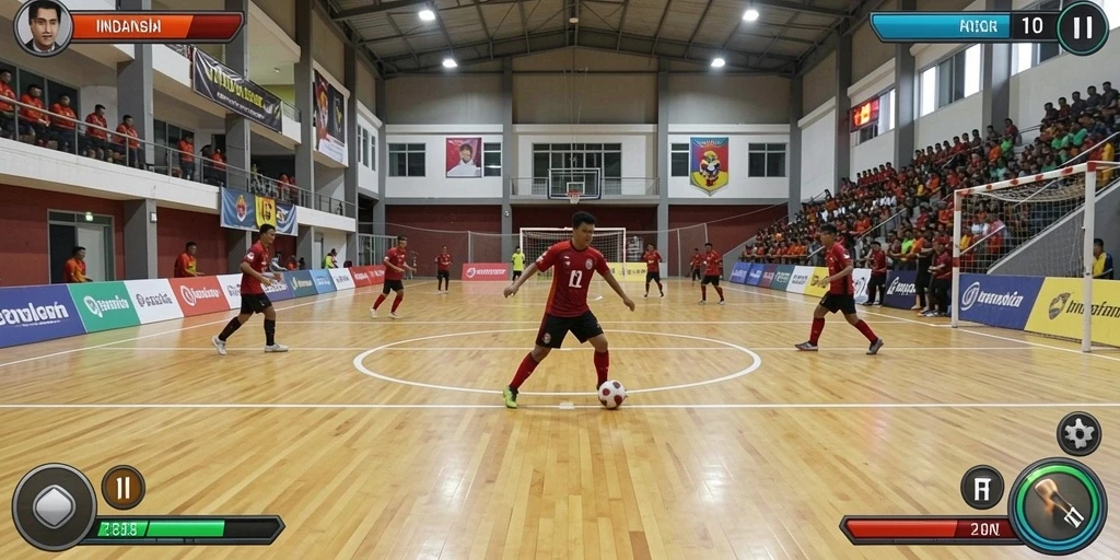 Pemandangan grafis yang menakjubkan dalam permainan SVIP2.